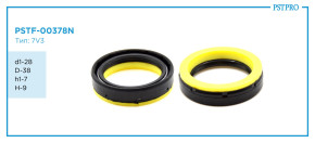Сальник d1-28 D-38 h1-7 H-9 Тип: 7V3