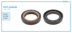 Сальник d1-25 D-37,9 H-6,5 Тип: 7V2
