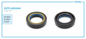 Сальник d1-25,5 D-39,5 H-8,5 Тип: 7V1