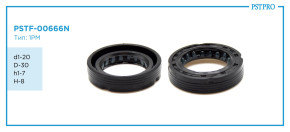 Сальник d1-20 D-30 h1-7 H-8 Тип: 1PM