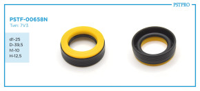 Сальник d1-25 D-39,5 h1-10 H-12,5 Тип: 7V3