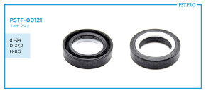 Сальник d1-24 D-37,2 H-8,5 Тип: 7V2
