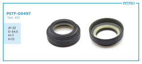 Сальник d1-22 D-34,5 h1-7 H-12 Тип: 4V1