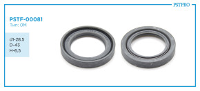 Сальник d1-28,5 D-43 H-6,5 Тип: 0M