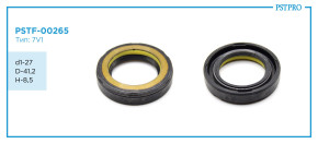 Сальник d1-27 D-41,2 H-8,5 Тип: 7V1