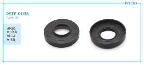 Сальник d1-20 D-43,2 h1-7,3 H-8,5 Тип: 2P
