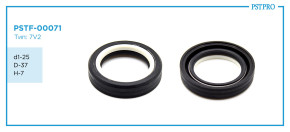 Сальник d1-25 D-37 H-7 Тип: 7V2