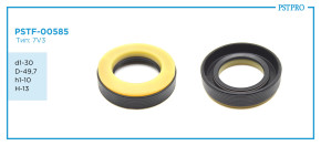Сальник d1-30 D-49,7 h1-10 H-13 Тип: 7V3