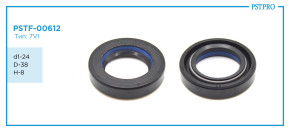 Сальник d1-24 D-38 H-8 Тип: 7V1