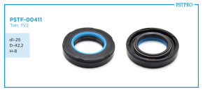 Сальник d1-25 D-42,2 H-8 Тип: 7V2