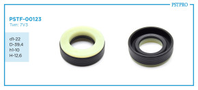 Сальник d1-22 D-39,4 h1-10 H-12,6 Тип: 7V3