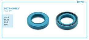 Сальник d1-18 D-28 h1-5 H-6 Тип: 1PM