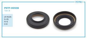 Сальник d1-19,05 D-35 h1-6 H-8 Тип: 8