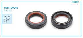 Сальник d1-25,5 D-39,2 H-8 Тип: 7V2