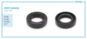 Сальник d1-16 D-28 h1-6,9 H-7 Тип: 1PM