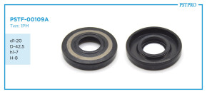 Сальник d1-20 D-42,5 h1-7 H-8 Тип: 1PM