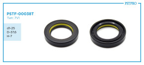 Сальник d1-25 D-37,6 H-7 Тип: 7V1