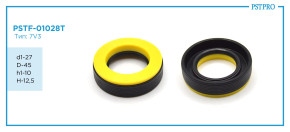 Сальник d1-27 D-45 h1-10 H-12,5 Тип: 7V3