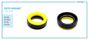 Сальник d1-25 D-39,5 h1-10 H-12,5 Тип: 7V3