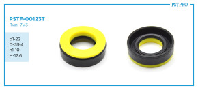 Сальник d1-22 D-39,4 h1-10 H-12,6 Тип: 7V3