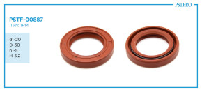 Сальник d1-20 D-30 h1-5 H-5,2 Тип: 1PM