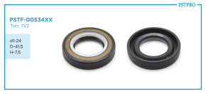 Сальник d1-24 D-41,5 H-7,5 Тип: 7V2