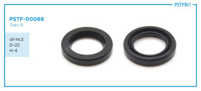 Сальник d1-14,3 D-22 H-4 Тип: 0