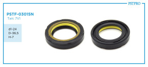 Сальник d1-24 D-36,5 H-7 Тип: 7V1