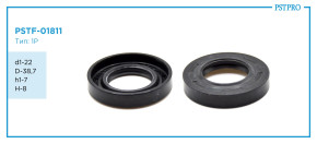 Сальник d1-22 D-38,7 h1-7 H-8 Тип: 1P