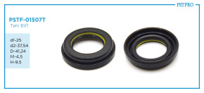 Сальник d1-25 d2-37,54 D-41,24 h1-4,5 H-9,5 Тип: 6V1