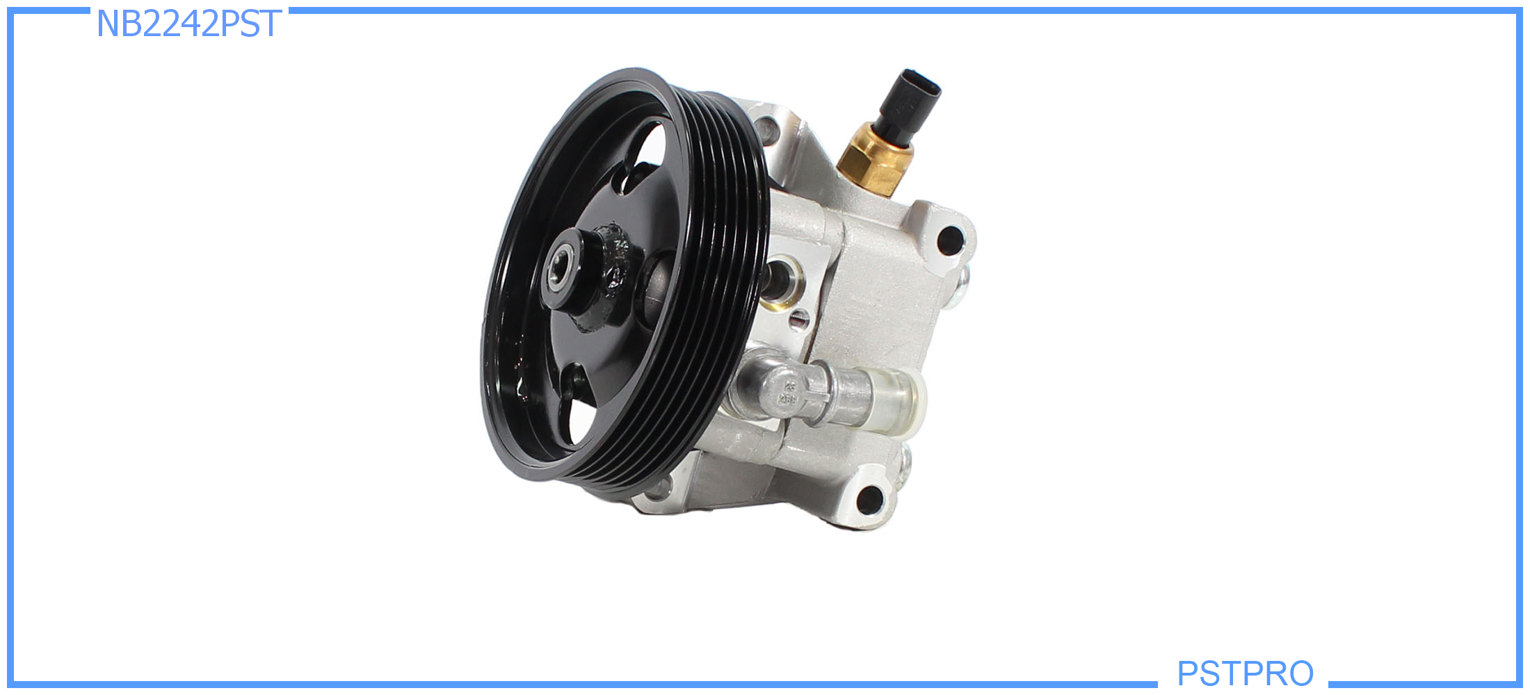 Насос ГУР Ford Focus 2011- шкив 6РК, диаметр шкива 115мм