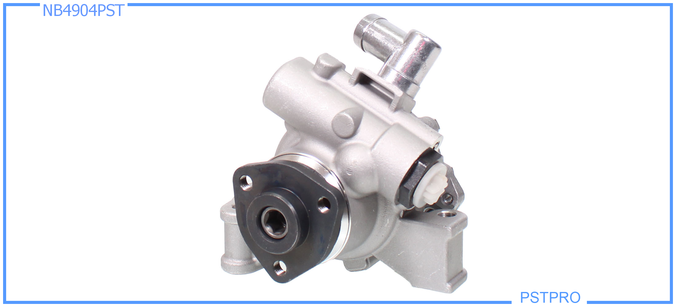 Насос ГУР Mercedes M W164 2006-, Mercedes GL X164 2006-, Mercedes E W211 / S211 2002-2009 фланец под шкив, c 7-ю крепления