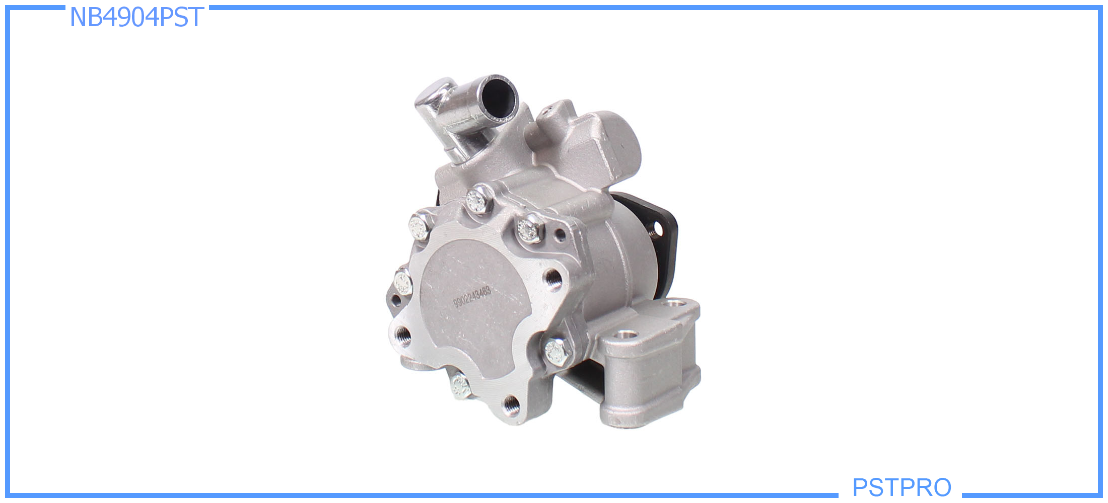 Насос ГУР Mercedes M W164 2006-, Mercedes GL X164 2006-, Mercedes E W211 / S211 2002-2009 фланец под шкив, c 7-ю крепления