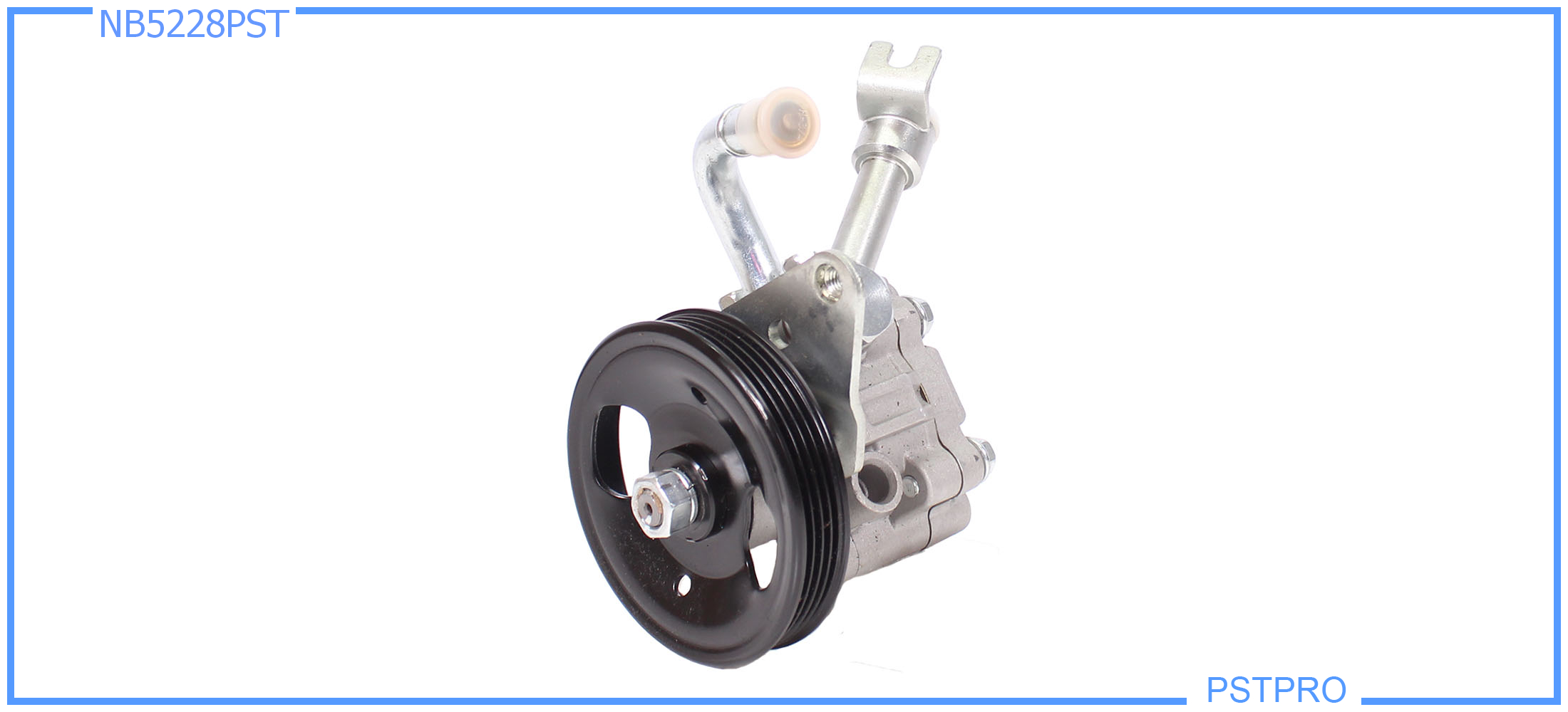 Насос ГУР Nissan Murano (Z50) 2002-2008, Nissan Teana (J31) 2003-2008 шкив 4РК, диаметр шкива 110мм