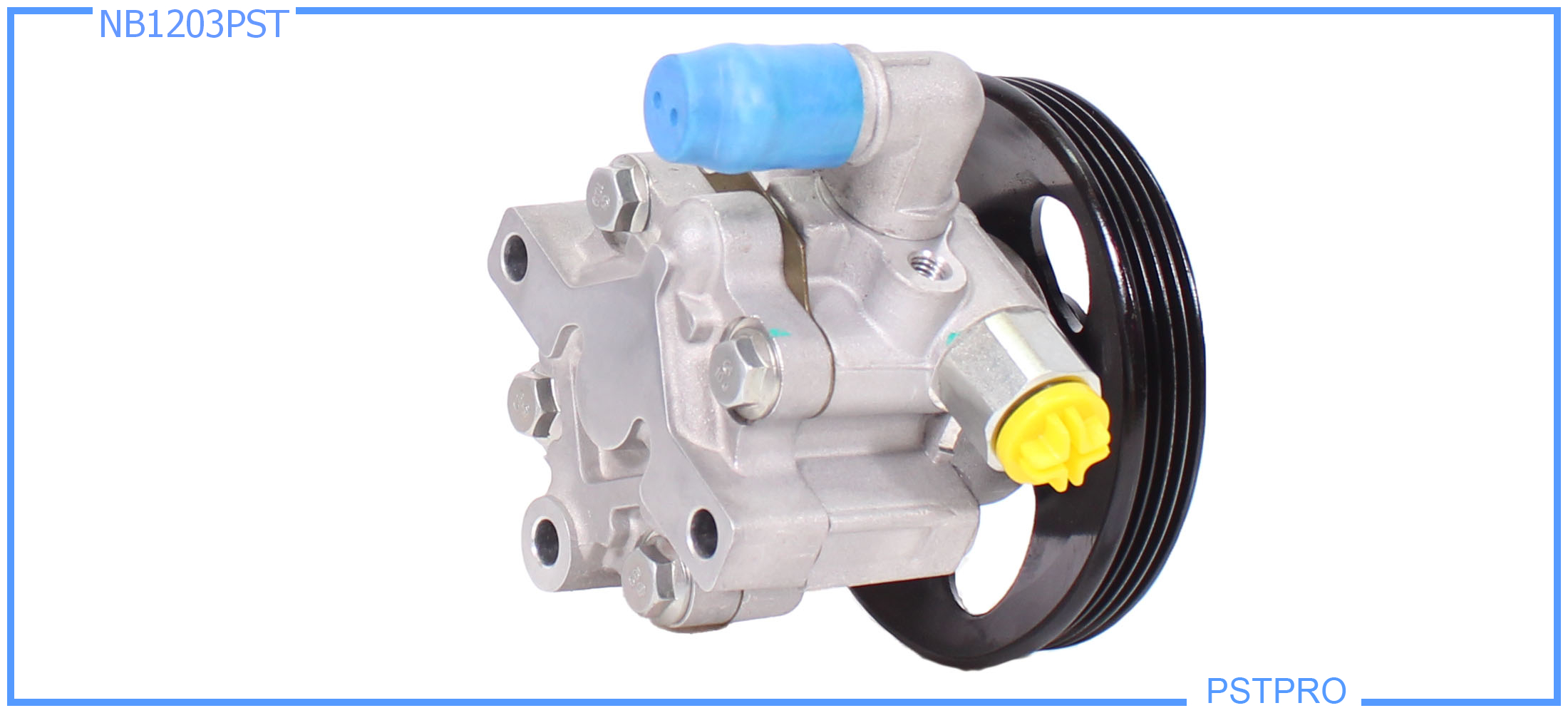 Насос ГУР OPEL Insignia 2008-, OPEL Astra J 2009- шкив 4РК, диаметр шкива 120мм, крепёжные без резьбы