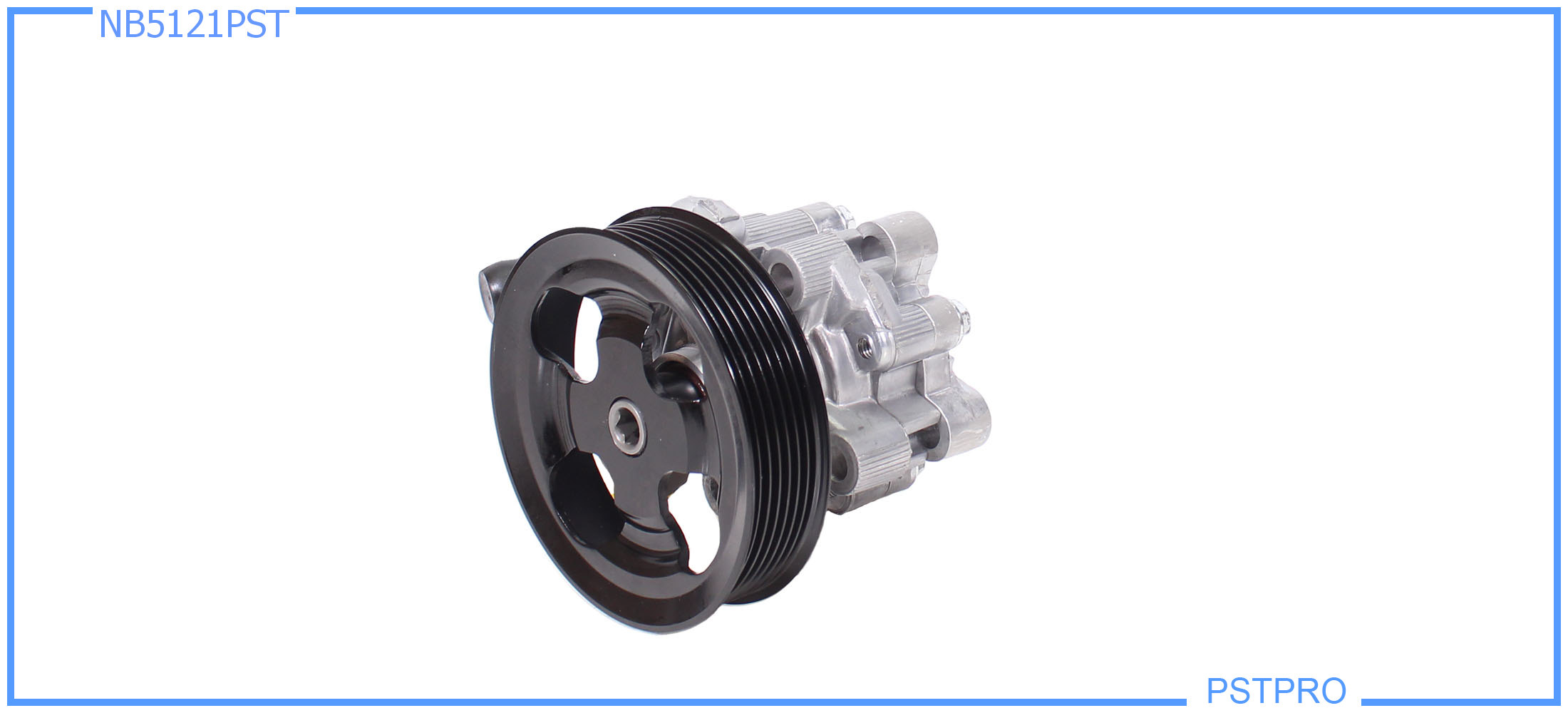 Насос ГУР Mitsubishi Pajero IV / Montero IV (V80, V90) 2007- шкив 7РК, диаметр шкива 120мм, для двигателя V6, объемом 3,0 и 3,8л