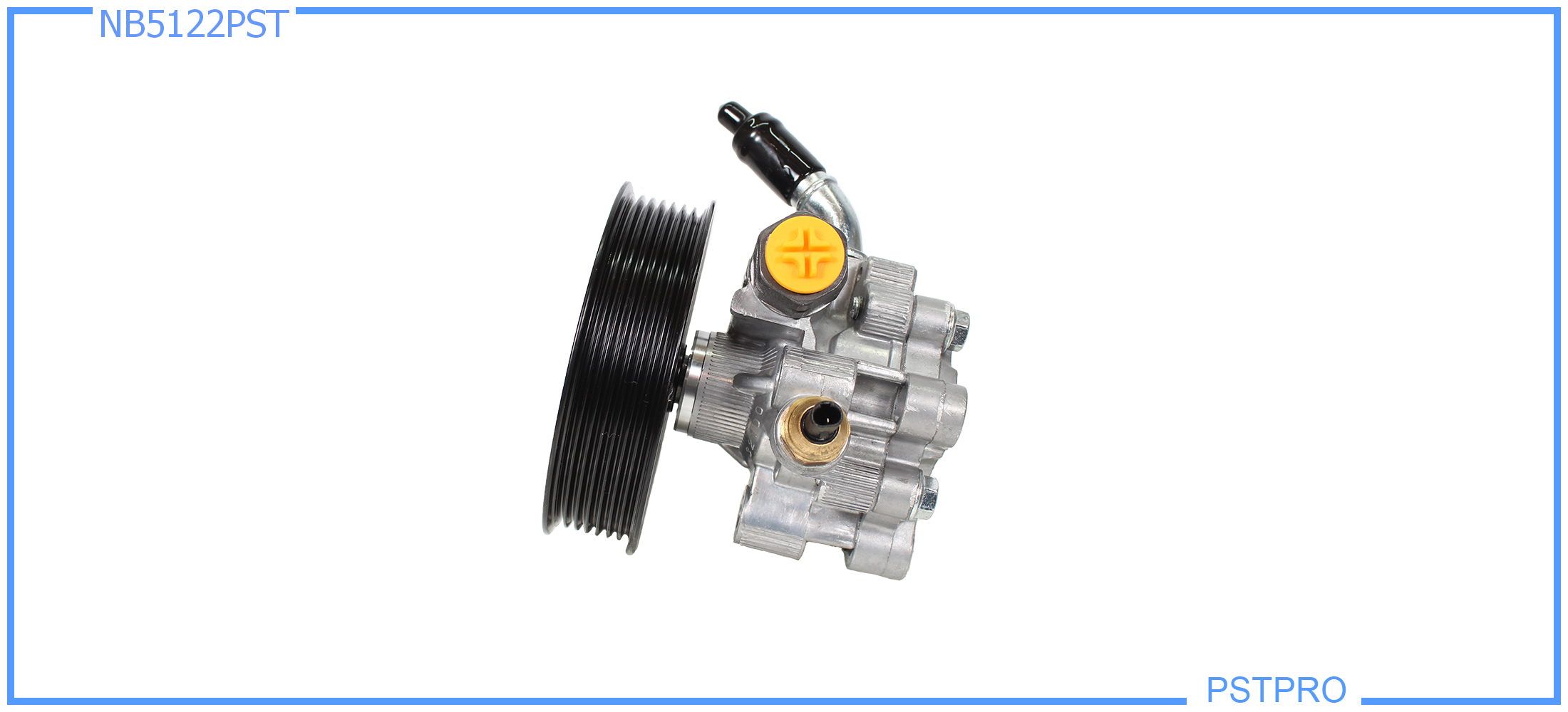 Насос ГУР Mitsubishi Pajero IV / Montero IV 2007- с датчиком, шкив 7РК, диаметр 120мм, V93/ V97.6G75 3,8L