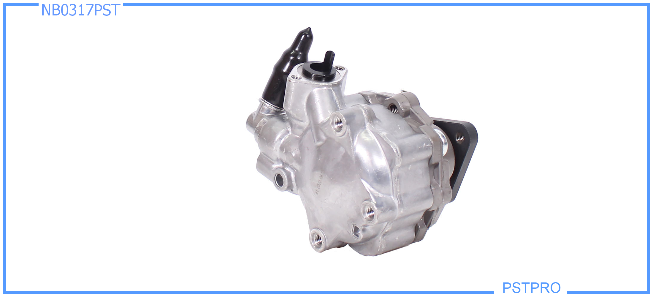 Насос ГУР Porsche Cayenne 2003-, VW Touareg 2003-, AUDI Q5 2008-2017 треугольный фланец, с 3-мя точками крепления