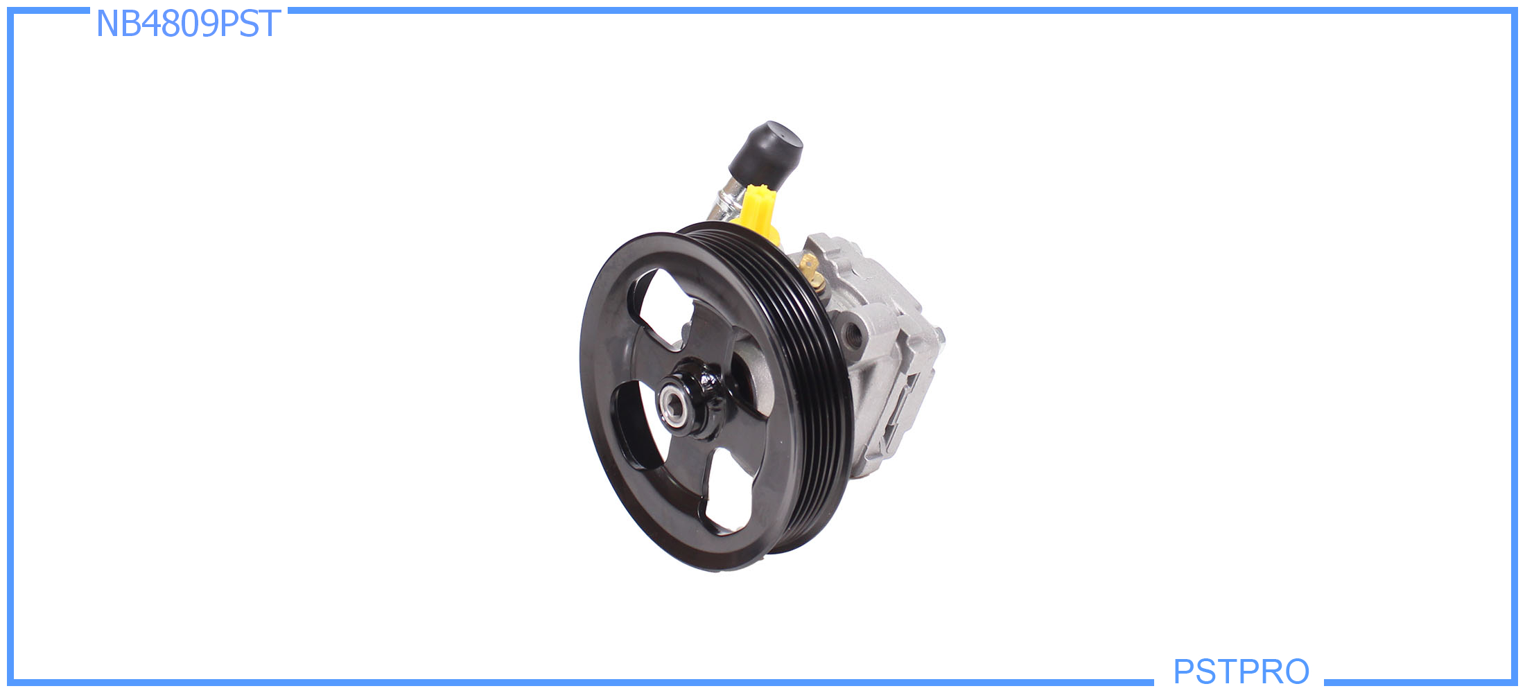 Насос ГУР Mazda 3 2003-2008 шкив 6РК, диаметр шкива 125мм