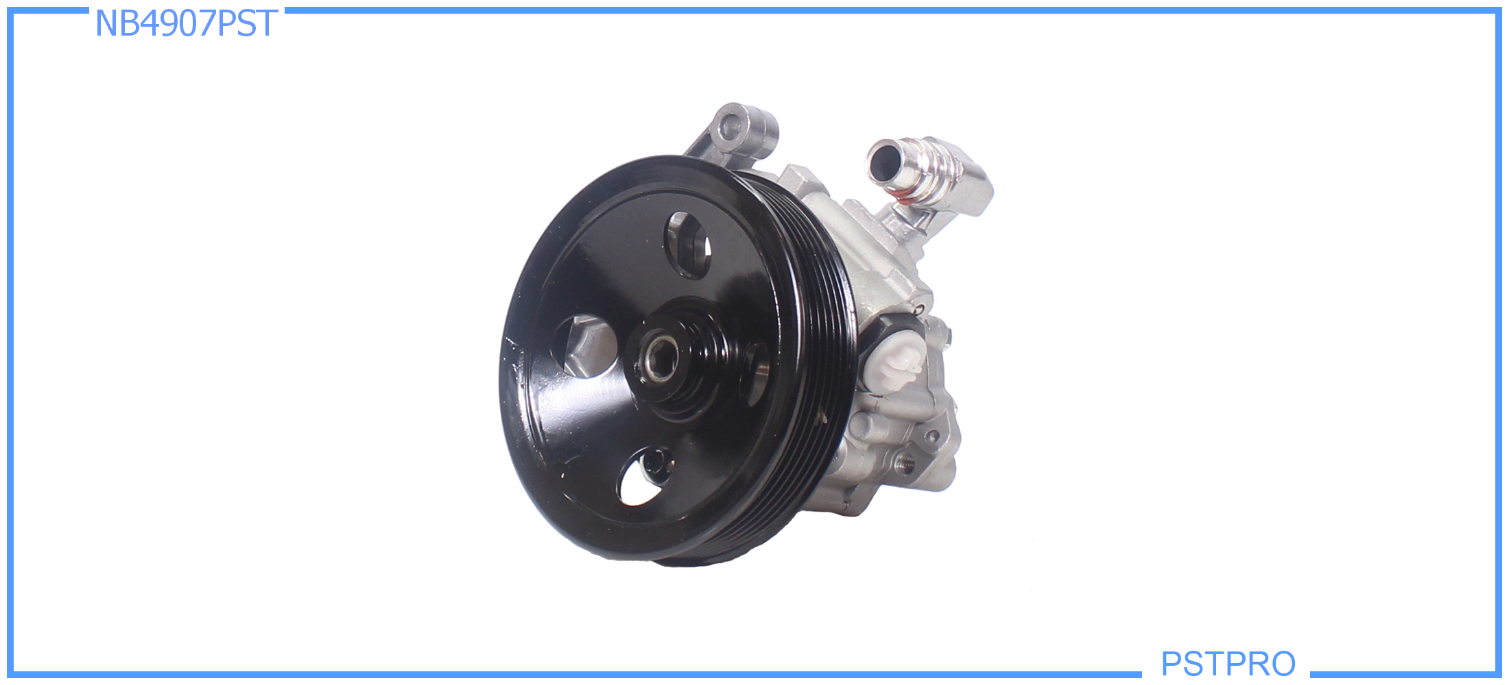 Насос ГУР Mercedes E W210 / S210 1995-2002, Mercedes M W163 2002-2006 шкив 6РК, диаметр шкива 125мм