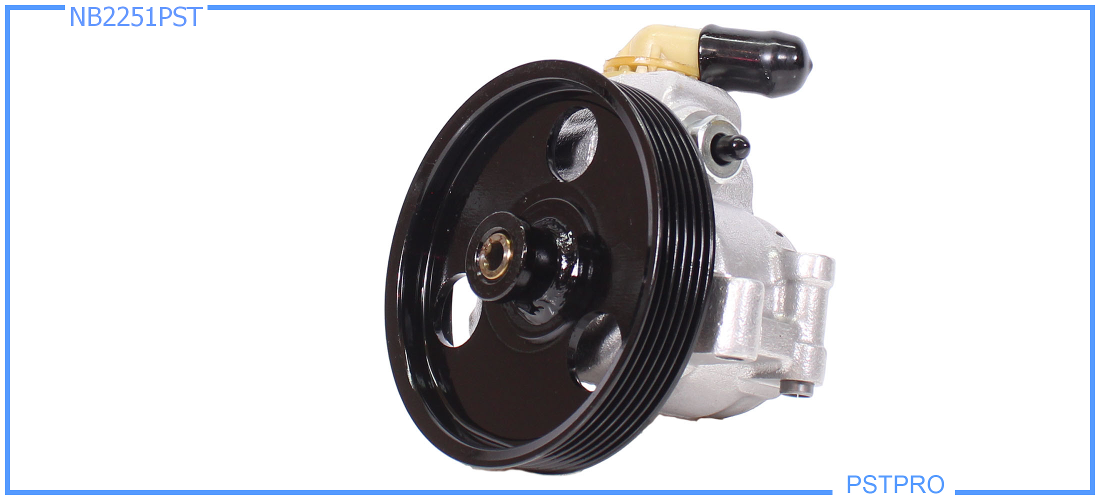 Насос ГУР Ford Focus (DAW, DBW, DFW, DNW) 1998-2004 шкив 6РК, диаметр шкива 129мм