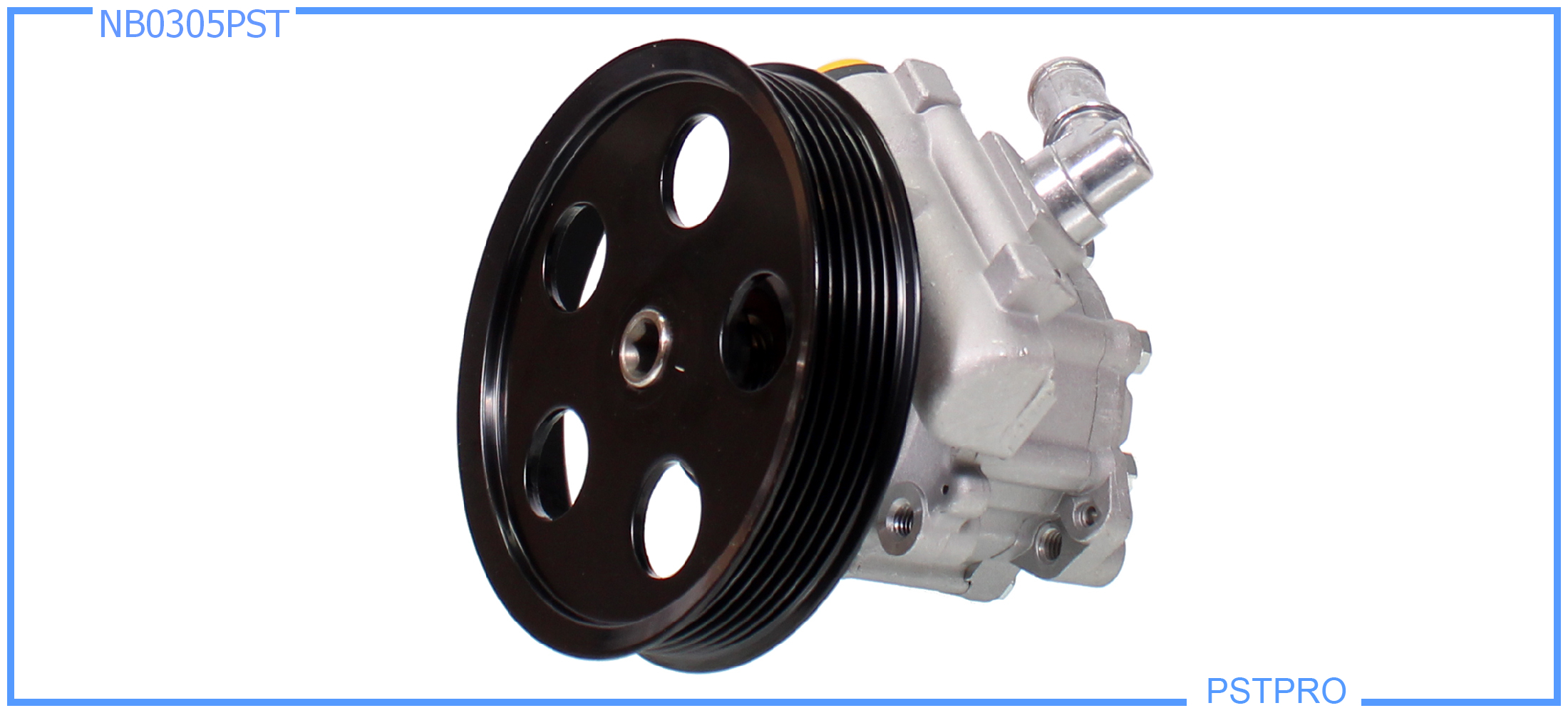 Насос ГУР AUDI A4 / Avant 2000-2007 шкив 6РК, диаметр шкива 130мм