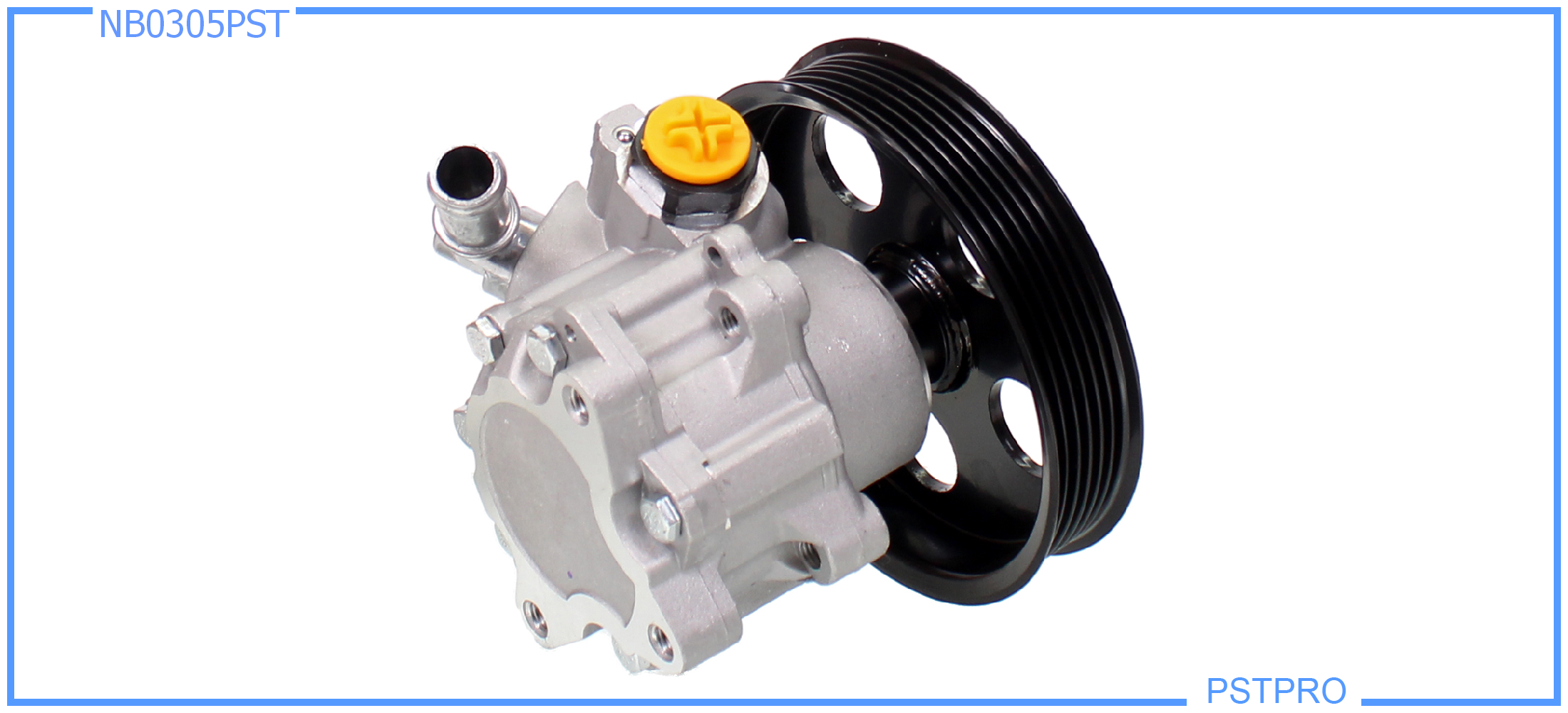 Насос ГУР AUDI A4 / Avant 2000-2007 шкив 6РК, диаметр шкива 130мм