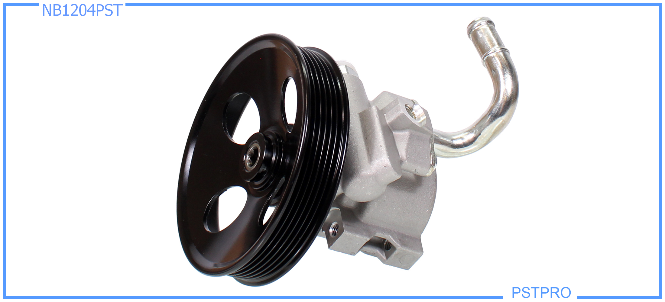 Насос ГУР Chevrolet Lacetti (J200) 2003-, Daewoo Nubira (KLAN) 2002- шкив 6РК, диаметр шкива 140мм