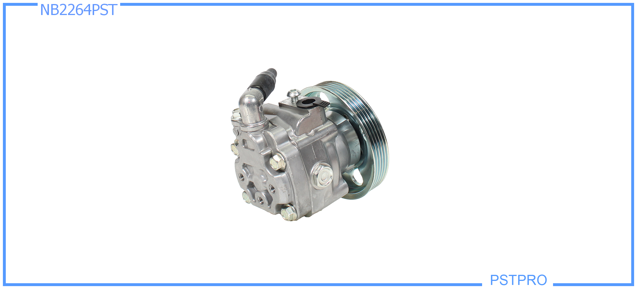 Насос ГУР Ford S-Max 2006-, Ford Mondeo 2007-2014, Volvo S80 II 2006- шкив 5РК, диаметр шкива 114 мм, 2,5 л