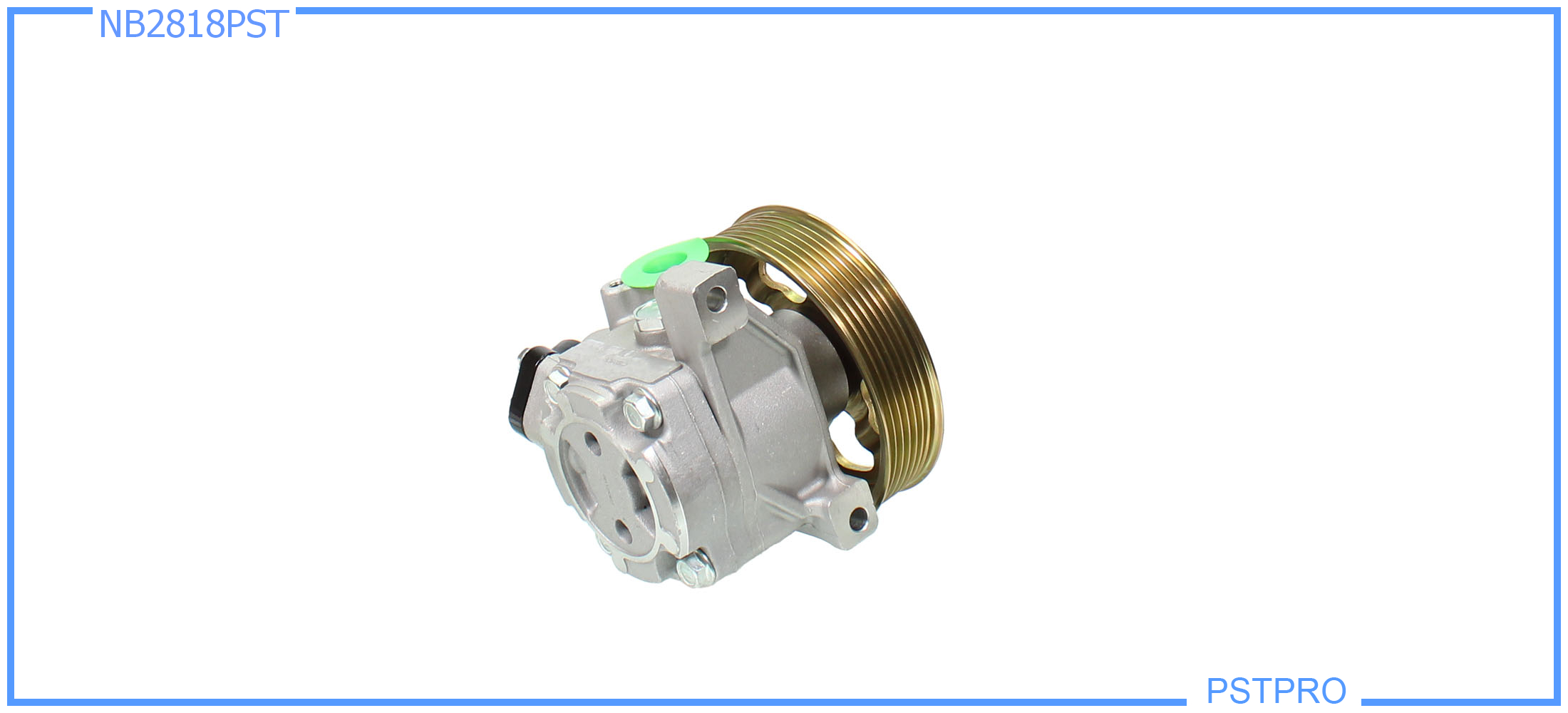 Насос ГУР Honda CR-V 2002-2006, Honda FR-V 2004-2009, Honda CR-V 2006- шкив 7РК, диаметр 125мм