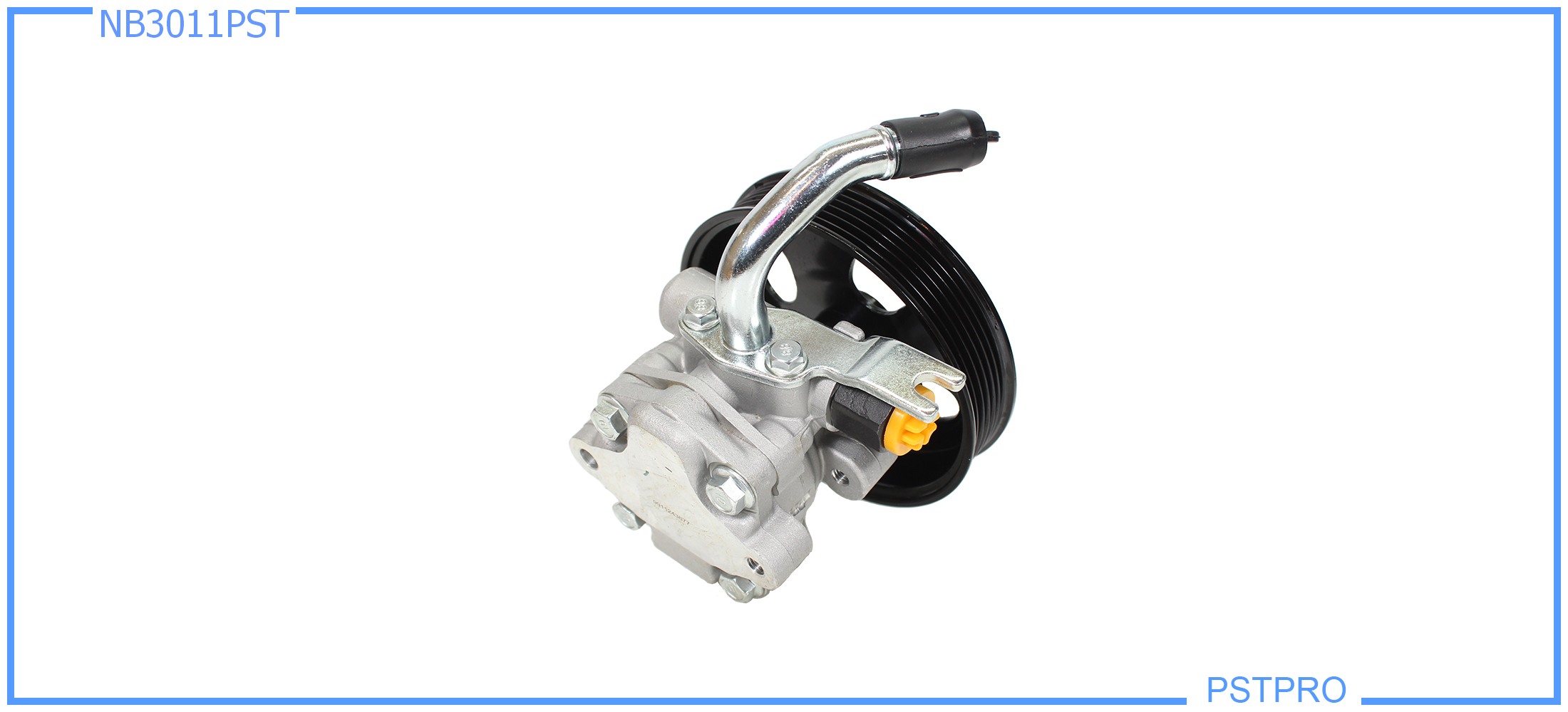 Насос ГУР Hyundai Sonata V (NF) 2005-2009 шкив 6РК, диаметр шкива 133мм