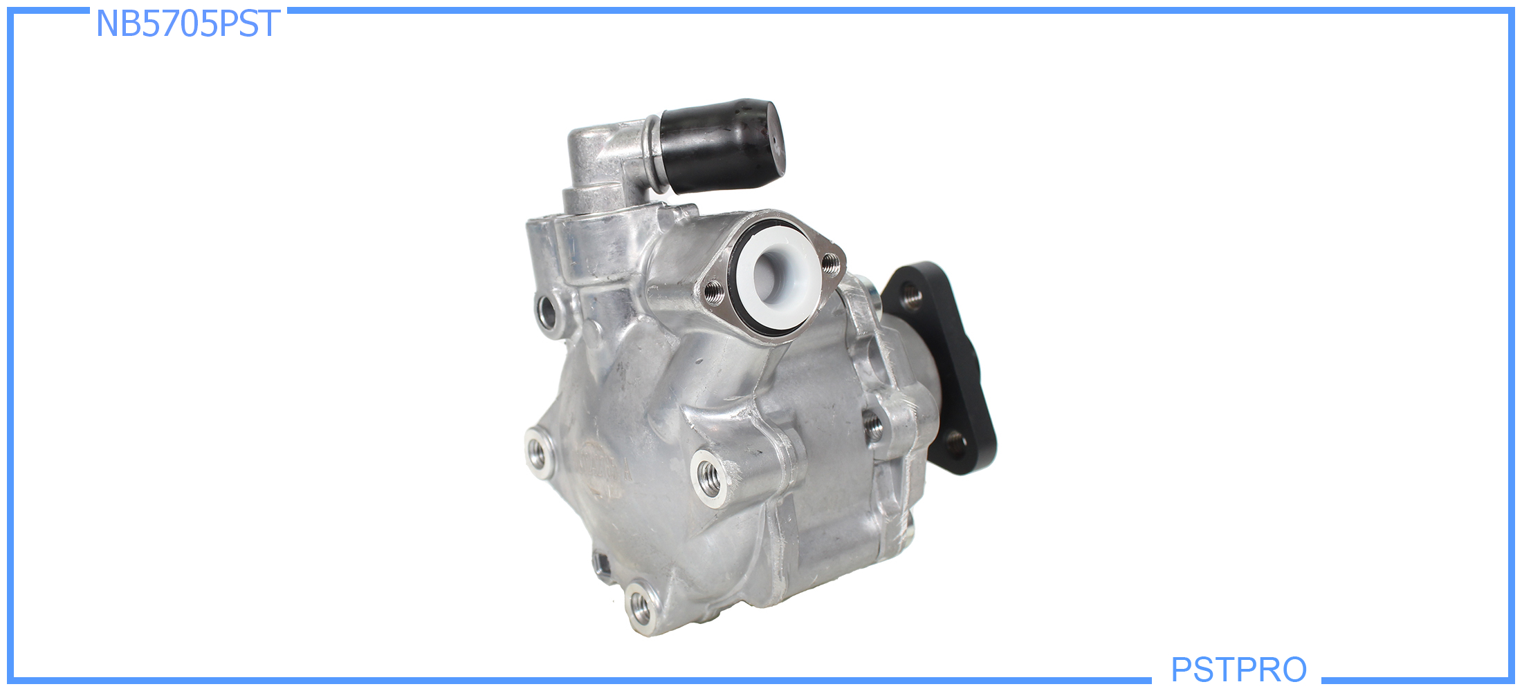 Насос ГУР Porsche Cayenne (955) 2003-12.2014, VW Touareg (7P) 2010-12.2014 треугольный фланец, 3 точки крепления