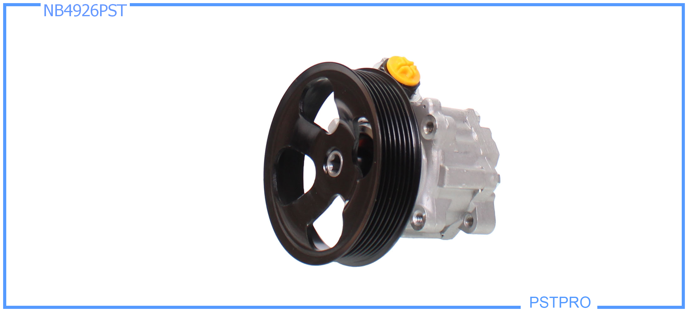 Насос ГУР Mercedes GL X164 2006-, Mercedes CLK C209, A209 2002- шкив 7PK, диаметр шкива 120мм