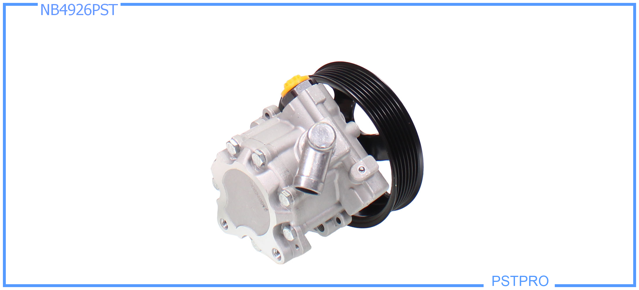 Насос ГУР Mercedes GL X164 2006-, Mercedes CLK C209, A209 2002- шкив 7PK, диаметр шкива 120мм